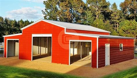 steel barn kits with prices